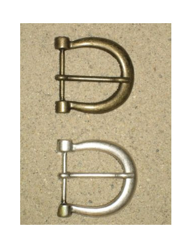 BOUCLE CEINTURE ZAMAK ACIER IM 6972 LARGEUR 30MM