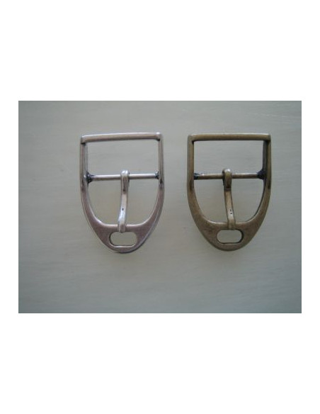 BOUCLE CEINTURE ZAMAK ACIER SI 22405 LARGEUR 30MM