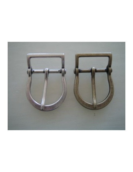 BOUCLE CEINTURE ZAMAK ACIER SI 16071 LARGEUR 30MM