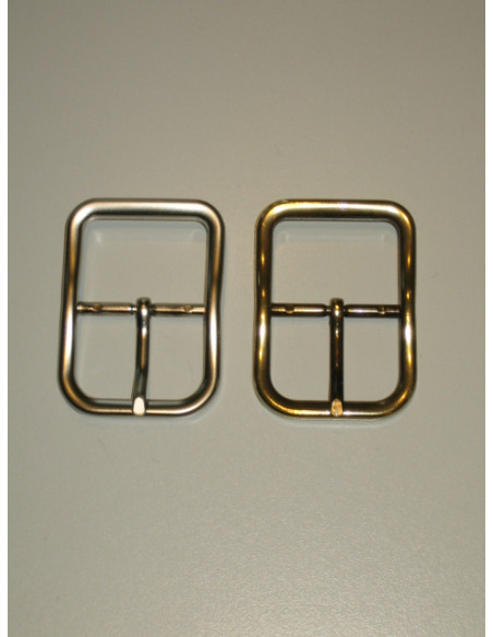 BOUCLE CEINTURE ZAMAK ACIER SI 16048 LARGEUR 35MM
