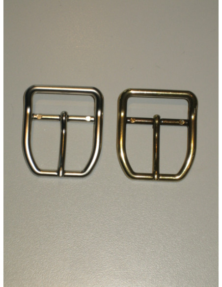 BOUCLE CEINTURE ZAMAK ACIER SI 16240 LARGEUR 35MM