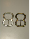 BOUCLE CEINTURE ZAMAK ACIER SI 20086 LARGEUR 40MM