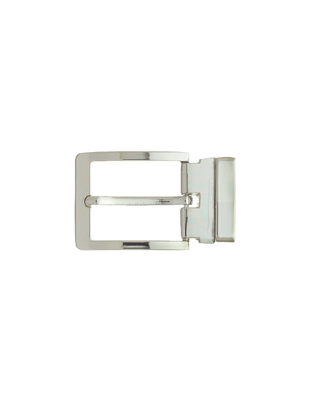 BOUCLE CEINTURE ZAMAK ACIER BYM 101162 LARGEUR 30MM NICKEL