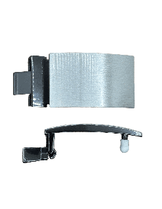 BOUCLE CEINTURE ZAMAK ACIER BYM 102184 LARGEUR 30MM CANON DE FUSIL