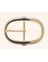 BOUCLE CEINTURE ZAMAK ACIER BYM 101906 LARGEUR 35MM