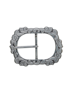 BOUCLE CEINTURE ZAMAK ACIER BYM 102121 LARGEUR 40MM