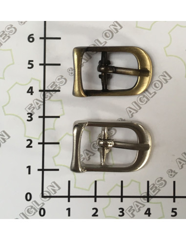 BOUCLE CHAUSSURE ZAMAK ACIER EL 43181