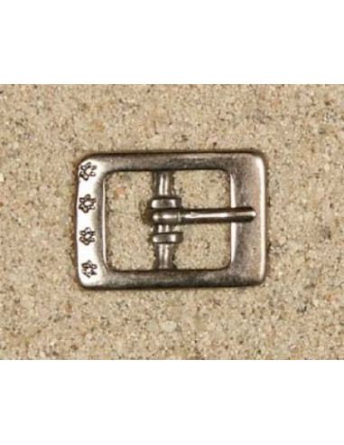 BOUCLE CHAUSSURE ZAMAK ACIER EL 34072 VIEIL ARGENT - 42688