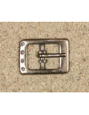 BOUCLE CHAUSSURE ZAMAK ACIER EL 34072 VIEIL ARGENT - 42688