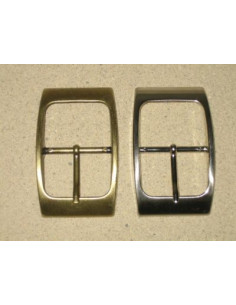 BOUCLE CEINTURE ZAMAK ACIER FB 10710 LARGEUR 40MM 2
