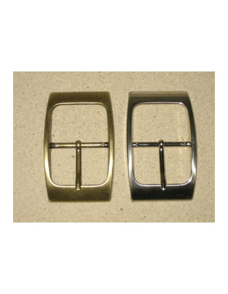 BOUCLE CEINTURE ZAMAK ACIER FB 10710 LARGEUR 40MM