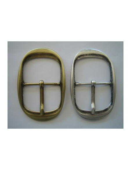 BOUCLE CEINTURE ZAMAK ACIER FB 34168 LARGEUR 40MM