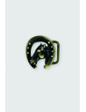 BOUCLE CEINTURE ZAMAK ACIER FB 32133 TETE CHEVAL LARGEUR 30MM