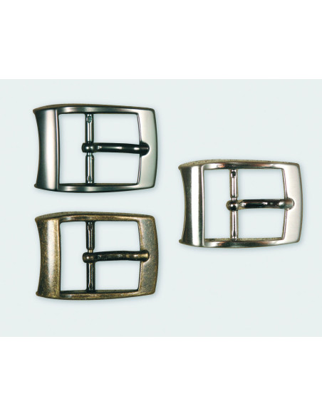 BOUCLE CEINTURE ZAMAK ACIER MG 10520 LARGEUR 35MM