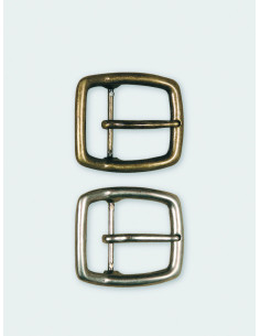 BOUCLE CEINTURE ZAMAK ACIER MG 10891 LARGEUR 40MM