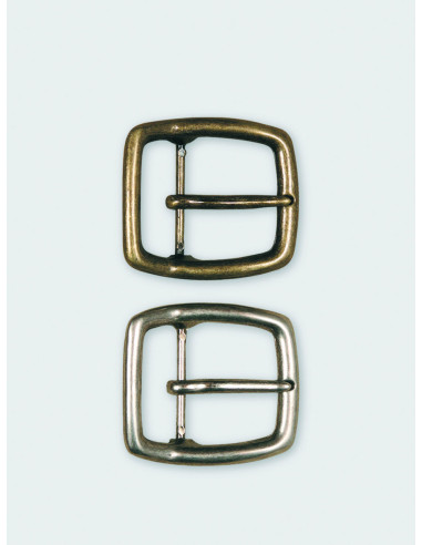 BOUCLE CEINTURE ZAMAK ACIER MG 10891 LARGEUR 40MM