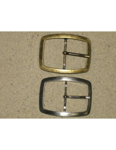 BOUCLE CEINTURE ZAMAK ACIER MG 10993 LARGEUR 40MM