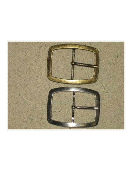 BOUCLE CEINTURE ZAMAK ACIER MG 10993 LARGEUR 40MM