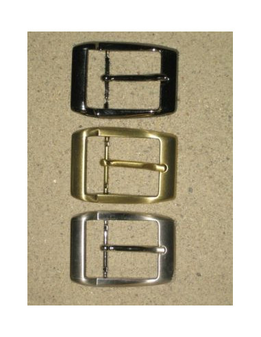 BOUCLE CEINTURE ZAMAK ACIER MG 10402 LARGEUR 32MM