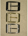 BOUCLE CEINTURE ZAMAK ACIER MG 10402 LARGEUR 32MM