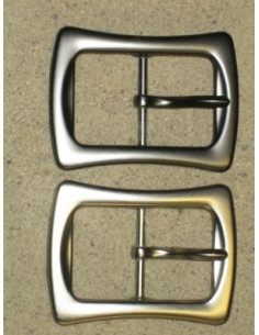 BOUCLE CEINTURE ZAMAK ACIER MG 11685 LARGEUR 35MM