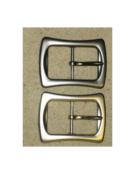 BOUCLE CEINTURE ZAMAK ACIER MG 11685 LARGEUR 35MM