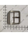 BOUCLE CEINTURE ZAMAK ACIER MG 12074 LARGEUR 35MM
