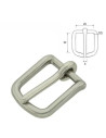 BOUCLE BRIDE SELLERIE ZAMAK ACIER INOXYDABLE