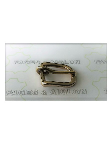 BOUCLE SELLERIE LAITON REF. 53