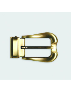 BOUCLE CEINTURE A GRIFFES ZAMAK ACIER P1145 LARGEUR 30MM