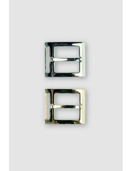 BOUCLE CEINTURE ZAMAK ACIER P7310 LARGEUR 30MM