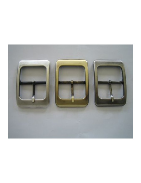 BOUCLE CEINTURE ZAMAK ACIER J14424 LARGEUR 40MM