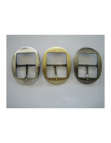 BOUCLE CEINTURE ZAMAK ACIER J14425 LARGEUR 40MM