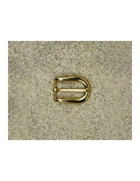 BOUCLE CEINTURE LAITON MIL 692 LARGEUR 20MM DORE