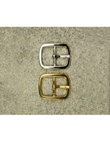 BOUCLE CEINTURE LAITON MIL 537 LARGEUR 25MM