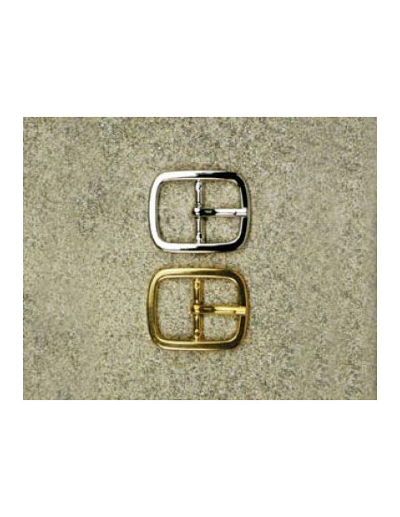 BOUCLE CEINTURE LAITON MIL 537 LARGEUR 25MM