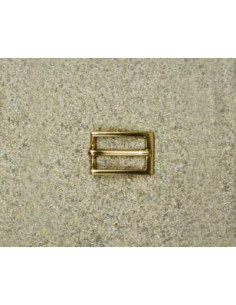 BOUCLE CEINTURE LAITON MIL 691 LARGEUR 20MM DORE