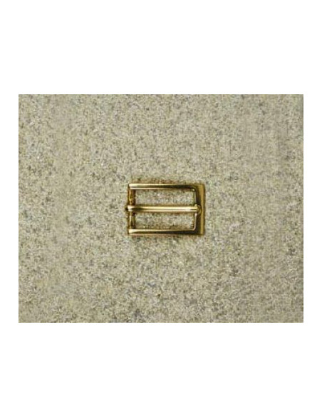 BOUCLE CEINTURE LAITON MIL 691 LARGEUR 20MM DORE