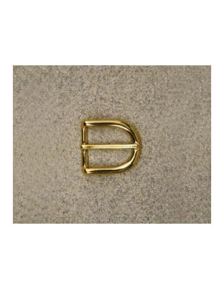 BOUCLE CEINTURE LAITON MIL 507 LARGEUR 30MM DORE
