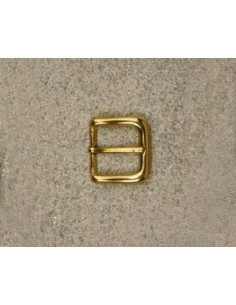 BOUCLE CEINTURE LAITON MIL 502 LARGEUR 30MM DORE