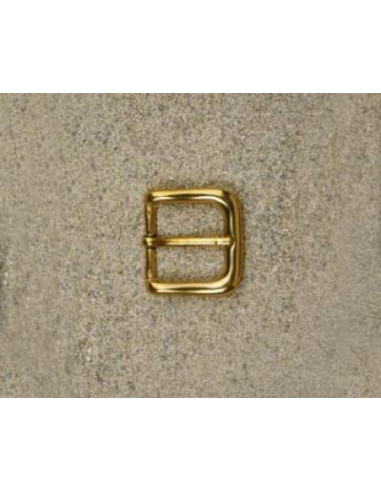 BOUCLE CEINTURE LAITON MIL 502 LARGEUR 30MM DORE