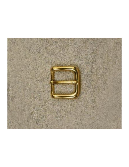 BOUCLE CEINTURE LAITON MIL 502 LARGEUR 30MM DORE