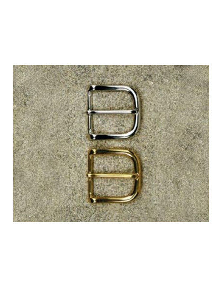 BOUCLE CEINTURE LAITON MIL 553 LARGEUR 40MM