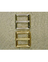 BOUCLE CEINTURE LAITON MIL 525 LARGEUR 30MM