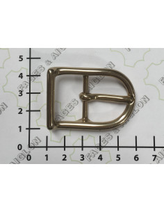 BOUCLE CEINTURE LAITON OS 398 LARGEUR 25MM