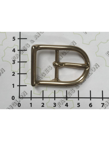 BOUCLE CEINTURE LAITON OS 398 LARGEUR 25MM