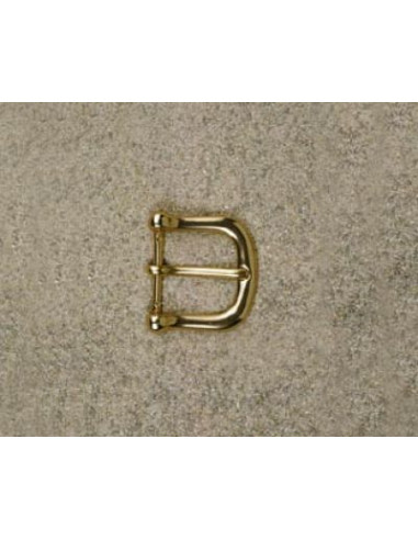 BOUCLE CEINTURE LAITON OS 1724 LARGEUR 30MM DORE