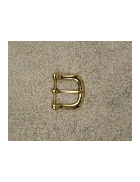 BOUCLE CEINTURE LAITON OS 1724 LARGEUR 30MM DORE