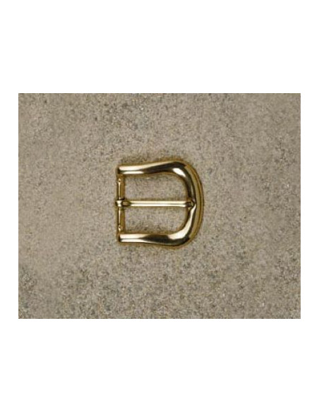 BOUCLE CEINTURE LAITON OS 1190 LARGEUR 30MM DORE