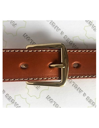 BOUCLE CEINTURE LAITON OS 5332 LARGEUR 30MM DORE